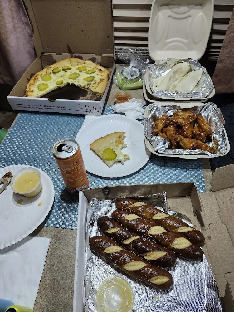 Dill Pickle Pizza Tacos Pretzel Sticks